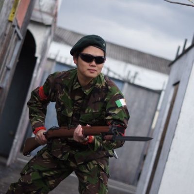 毎日頑張ってて、めっちゃえらい! 🇮🇪モドキ装備してます😎(妄想垂れ流しアカ) 僵尸旅団第一歩兵連隊第一中隊第一小隊第二分隊分隊長