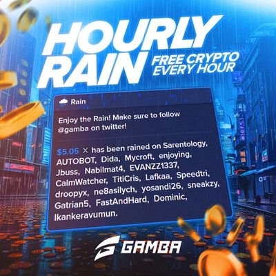 https://t.co/pRvP5Ize0A GAMBA
https://t.co/cq6OzRjZrm
🌞 Sun shines after the rain , fam. 💯🤟