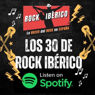 Lo ÚLTIMO!, Lo NUEVO! del Rock en #España | Sigue la playlist 'Los 30 de Rock Ibérico' en Spotify: https://t.co/p2eC8CCPGi