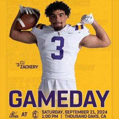 CJ_zackery32's profile picture. Transfer Portal | 6’0 205| RB | 714-388-4052 zackerycj45@gmail.com NCAA ID: 2106183196