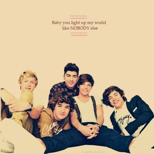 Love you guys 1D♥