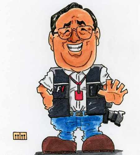 出来る事ならば、いつも元気に仕事と、バイクと、良い家庭。 自動車レースのF-1世界選手権を 撮影するのが、私の仕事です。