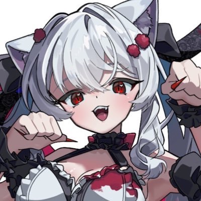 魅惑の猫耳吸血鬼🐾🍓🦇12/21デビューの新人Vtuber『シュシュティ』こと、フランボワーズ・シャノ・シュシュティです♪【配信タグ】#シュシュライブ 【ファンアート】#にゃんぱいアート 【歌リクエスト】#シュシュ幻想曲