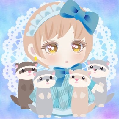 CHIKUWA20200823's profile picture. #愛玩動物飼養管理士1級［フェレット🦝🦝🦝🦝ちくわ🌈＆かまぼこ＆こが＆さつま🌈］［ファンシーラット🐁🐀🐁あんぺい🌈＆オムク🌈＆グーラス🌈］［フクロモモンガ🐥🐥つみれ＆なると🐣🐣すりみ＆ぷーあ］📺