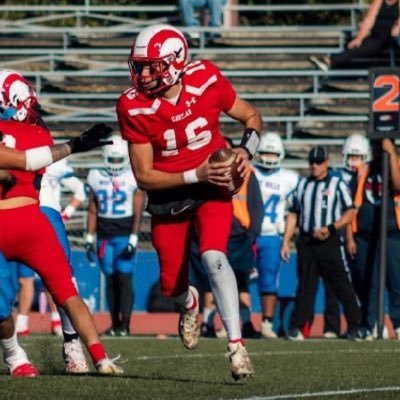 MorganMagic16's profile picture. QB | 6’2, 185lbs | 3.4 GPA | Gavilan College | Spring grad 25’| age (21) | 2 years eligibility morganmerriman344@gmail.com