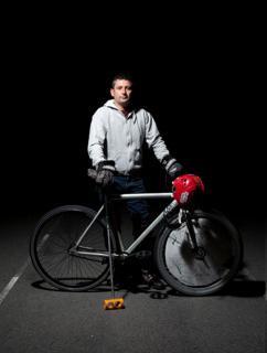 Bike Polo Player