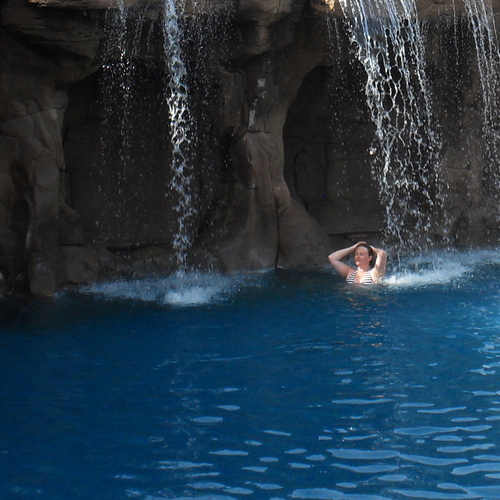 I swim. I ski. I write.