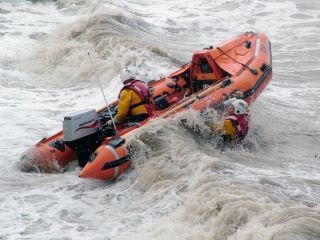 The busiest RNLI lifeboat station on the English side of the Bristol Channel. We're also desperately in need of a new station.