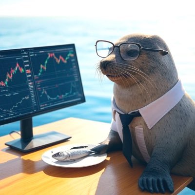 azaza0120's profile picture. 相場の荒波に飲み込まれるアザラシ🦭💦
兼業 2024年デイトレ開始 
元手300くらい
株、先物