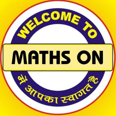 MathsOnBihar's profile picture. 🔸FOUNDER -@MathsOnAcademy🔸Author 
🔸 Motivator 🔸 Teacher for Mathematics and Reasoning