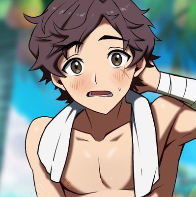 Kubinby's profile picture. Nude-filter account, a place for lewdin' hot dudes- 😳. Main account (with actual drawing): @KubiKun