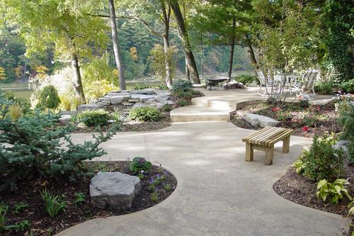 We specialize in decorative, elegant looking concrete for both indoor and outdoor spaces!