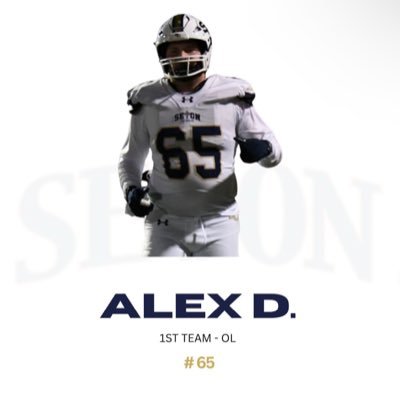 Seton Catholic Class of 2026 NCAA # 2502508593 Position: OL, DL #65 Height: 6'5