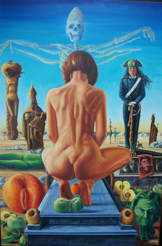 The spiritual inheritance of the master Salvador Dalì can be found in the paintings by Giuseppe Malfattore.