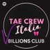 TAE CREW ITALY ❄️ ITALIA PER ⓥ 🎀 (@taecrewitalia) Twitter profile photo TAE CREW ITALY ❄️ ITALIA PER ⓥ 🎀 (@taecrewitalia) Twitter profile photo