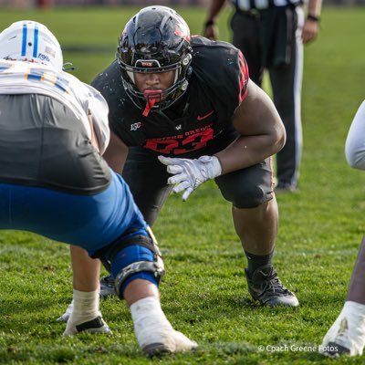 student athlete at Western Oregon University DL