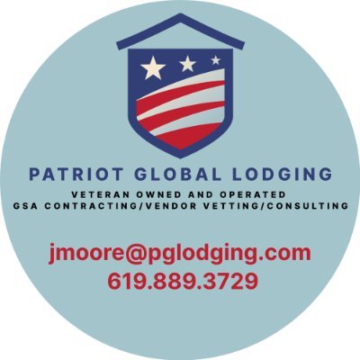 PGLodgingSDVOSB's profile picture. Patriot Global Lodging (PGL) is a https://t.co/7YcoDbzC1x registered Service-Disabled Veteran-Owned Small Business (SDVOSB) specializing in long-term lodging solutions for GOV.
