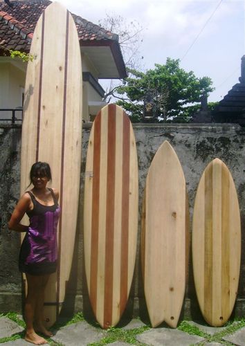 We grow our own Balsa, and other species, and compost our production waste. We train Craftsmen to produce surfboards and accessories compatible with sustainable