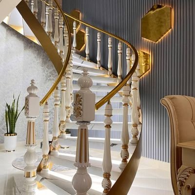 Interior decoration design of the building