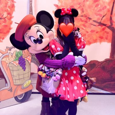 ミニーちゃん ♡ 🩵🩵🩵 ♥️𝐻𝑖𝑖𝑟𝑜♥️ ⁡ 夏ディズニー🏰✨️ ミニーちゃんになっ