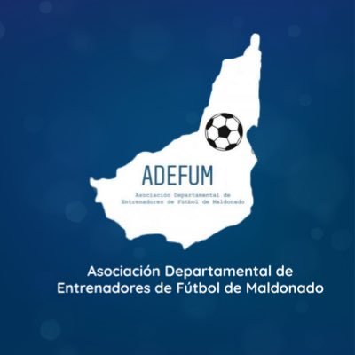 ADEFUM1's profile picture. ASOCIACIÓN DEPARTAMENTAL de ENTRENADORES de FÚTBOL de MALDONADO