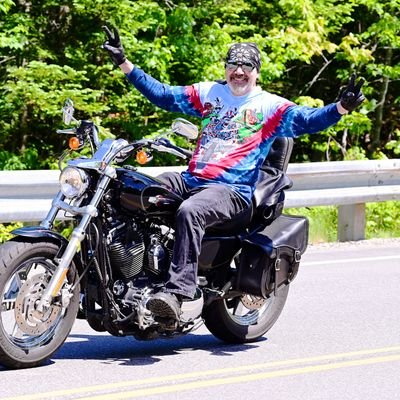 Retired
Avid hiker.
l own a Harley Davidson and ride on the mountain roads
I have a dog that I walk in the woods every day.