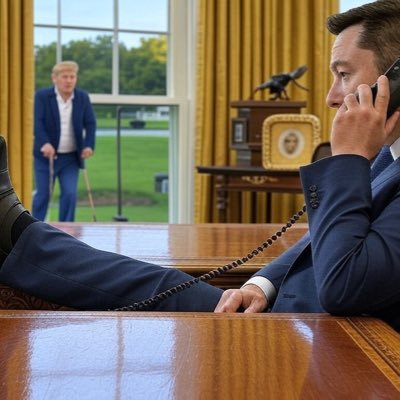 ElonThePrez's profile picture. The Real US President. DJT? Just a PresiPuppet, the Mannequin-in-Chief. Running the show while he plays pretend. The truth isn’t out there—it’s right here.