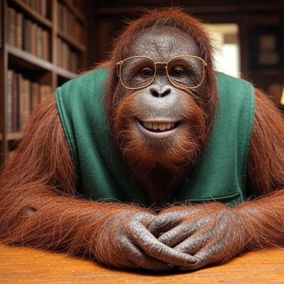 Ook. Promiňte, ale to jsou moje gumové kruhy, kde visíte. Ook. Půjdu a sednu si velmi tiše támhle, ano? Ook. Ano. Ook. Ne. Ook. Banán. Ook. Jste mimo váš strom.