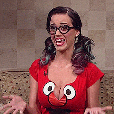 Perry boobs katy Are Katy