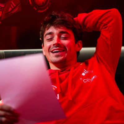 Commentary account x NOT @charles_leclerc.