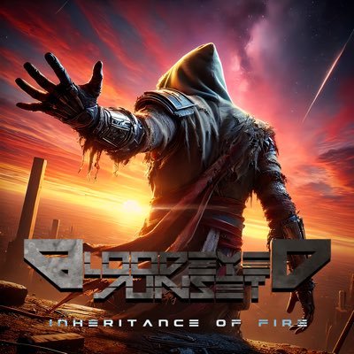ブラッドアイド・サンセット Melodic/Heroic Death Metal band/2nd album
