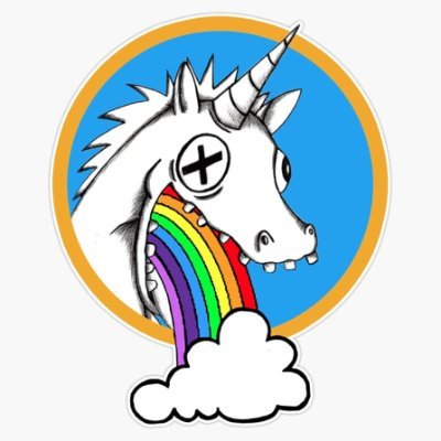 CrypSchalk's profile picture. Just a drunk unicorn flying without thought, who knows where ill end up. 
CA: