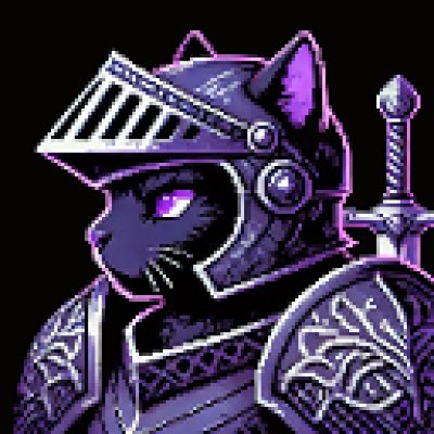 A fan of chiptune music and #indiegames. I create pixel images of knights, accessories and weapons.
