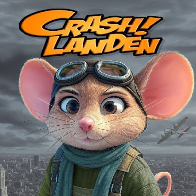 CrashLanden13's profile picture. Background art by Berni Wrightson.