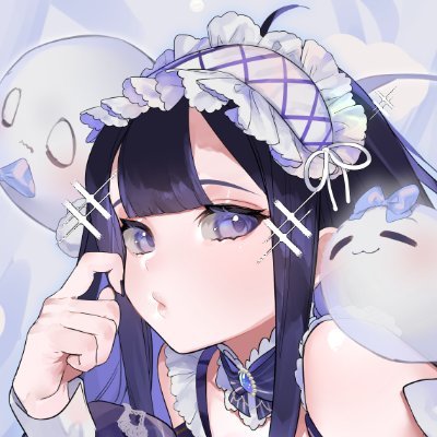 ー ghost whisperer . . . vtuber, vartist, & gamer 『 𝝑𝝔 』 model: ninoueco | rig: pankochuu | 『 𝝑𝝔 』original design: happyongdal #ErisaART #ErisaLIVE