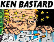 kenbastard's profile picture. Ornery Sonofabitch armed with pencil and cheap paint.