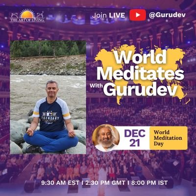 IT Entrepeneur | Meditator | Volunteer -Art of Living | Blessed to be aligned to spread HIS Vision of a Stress free Violence free Society