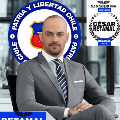 CCESARRETAMAL3's profile picture. Soy César Andrés Retamal Monsalves 
Politico Chileno
Empresa 
M2AGROUP/ finanzas/
Presidente  político y corporación Patria y Libertad