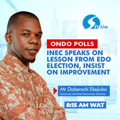 EkejiubaKings's profile picture. Democracy & Good Governance Advocate || Promoter of Free, Fair, Inclusive, Violence-free and Credible Elections || Social Entrepreneur || Leader || Human