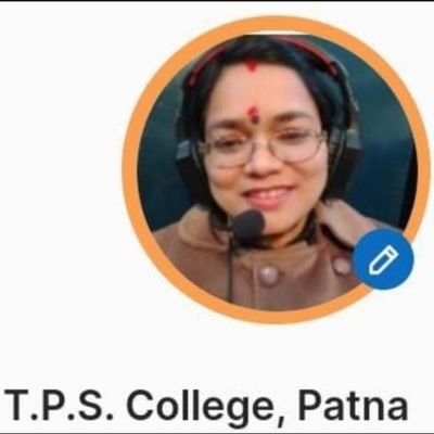 nutan_kumari123's profile picture. Dr Nutan Kumari(W/O Mr Anshuman, D/O Late S C Surya & Late Shashi Surya),HoD, Pol Sc, Prog.Officer,NSS UNIT-II & Nodal Officer,RRC(BSACS),TPS College, PPU,Patna