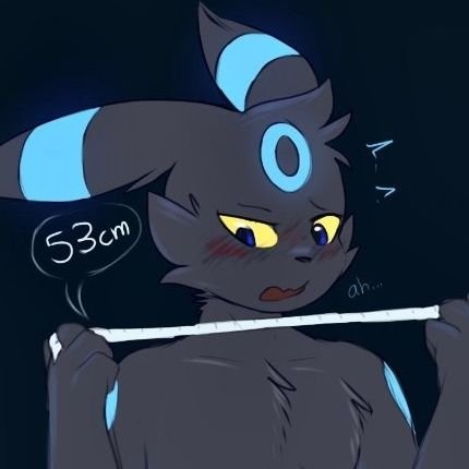 A male shiny anthro Umbreon who used to be human but was in a failed experiment. no minors, no pedos. 90/10 Dom/Sub