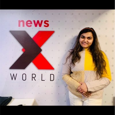 Journo @ NewsX World
Previously @ India Today, RepublicTV, WION