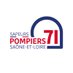 Sapeurs-pompiers de Saône-et-Loire (@sdis71) Twitter profile photo