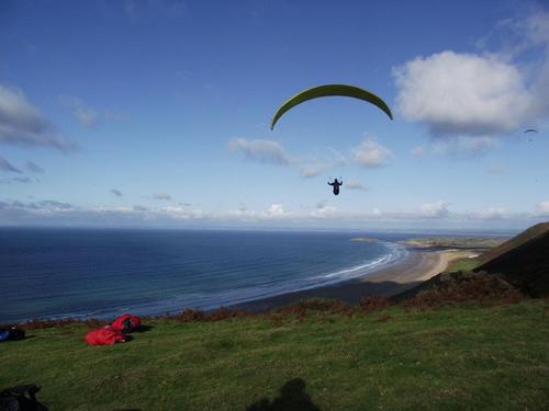 I run a Paragliding school in beautiful Pembrokeshire,We provide Tandem flights, training and gift vouchers and equipment sales.