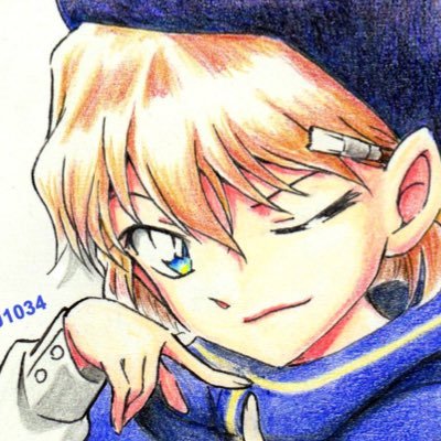 BJ1034🐳色鉛筆でコナンイラスト描いてますさんのプロフィール画像
