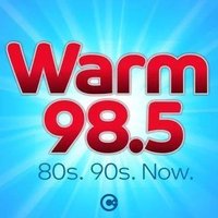 Warm 98.5 - 80s 90s NOW! (@warm985) 's Twitter Profile Photo Warm 98.5 - 80s 90s NOW! (@warm985) 's Twitter Profile Photo