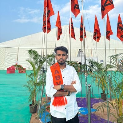 gunjanavee67582's profile picture. JAI SHREE RAM 🙏  Shivaji Maharaj Dai Hard Fan's 🧡🚩  I Am  Swayam Sevak (@RSS) 🚩I Am Work in @abvptelangana (ABVP Greater Hyderabad SFS convener 🚩)