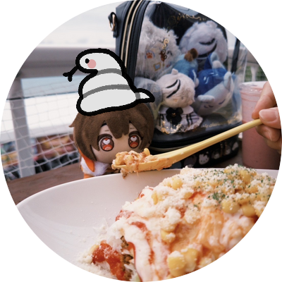 無限期吃土啦,中文👌 I am fish. / Nu: carnival 重症(? /主推:八雲、布儡/主食 CP:🐍8️⃣、🗡️8️⃣/其他CP可,不喜歡會避開 / 也會看Vtuber,目前蹲守彩虹社