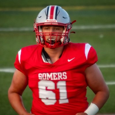 RJ_Peterson62's profile picture. C/O 2026 OT 6’3” 270 3.7 GPA, Honor Roll Somers High School | 2024 All-League Team | Phone #: 914-329-2619 | e-mail: tusker2619@gmail.com | NCAA ID# 2501493619