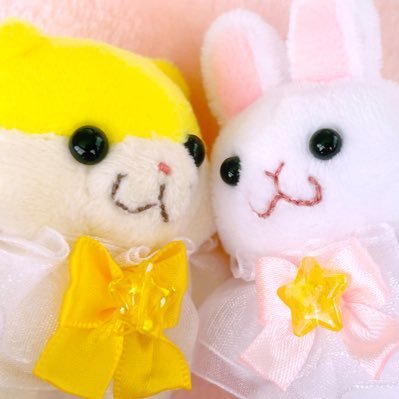 ぬい好きな多趣味オタクの雑多垢。🐹ハム郎🐰ウサ道 🩷てぃあちゃん(@thia_maid)ぬい撮り写真、自作画像の無断転載はおやめください。サブ(@hayaohamusa)